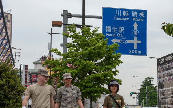 CST Airmen Team Up With Local Community for FBP