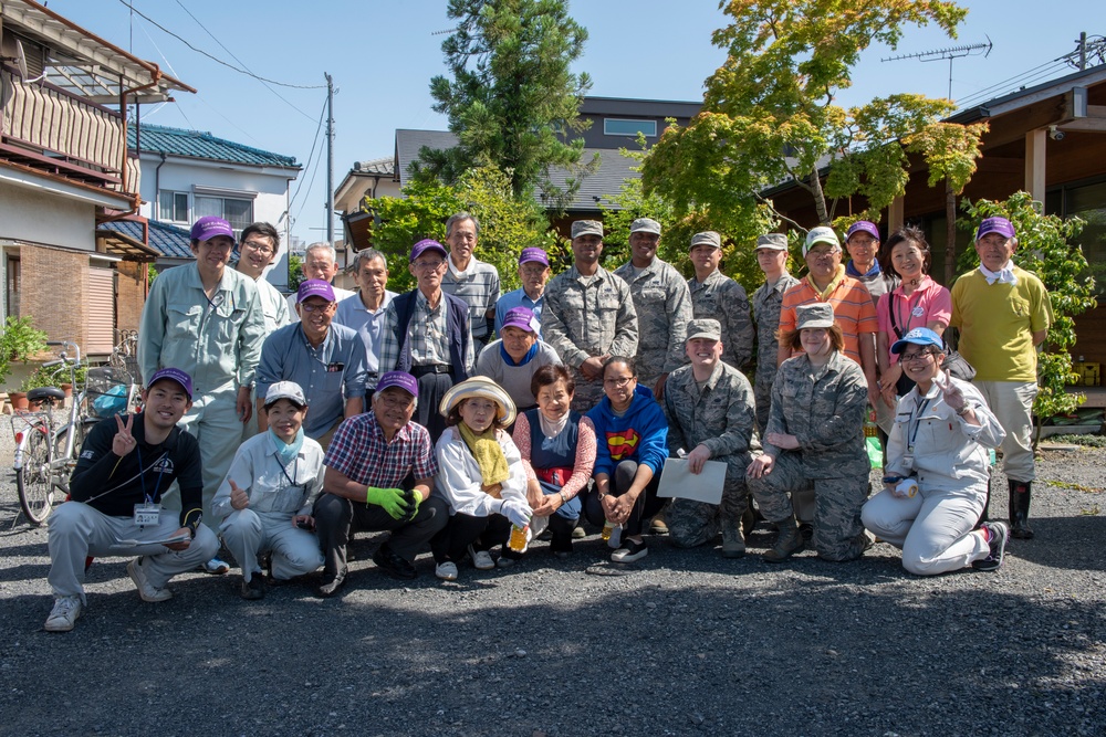 CST Airmen Team Up With Local Community for FBP