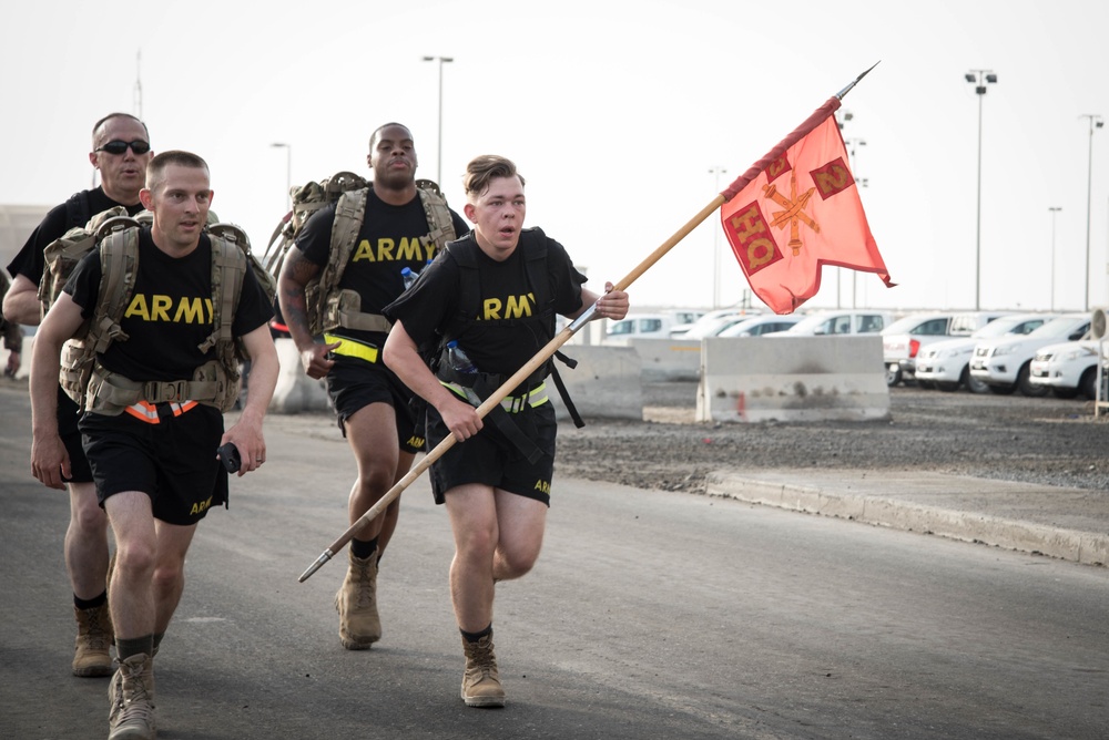 ADAB members recognize National Police Week in 5k run and ruck march