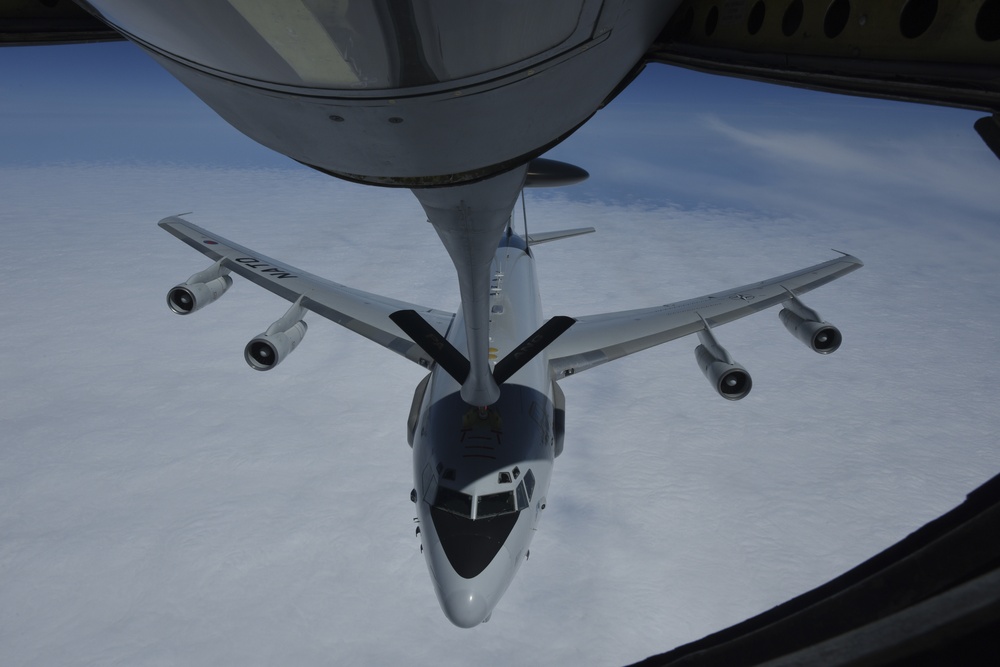 U.S. Air National Guard supports NATO E-3A Component