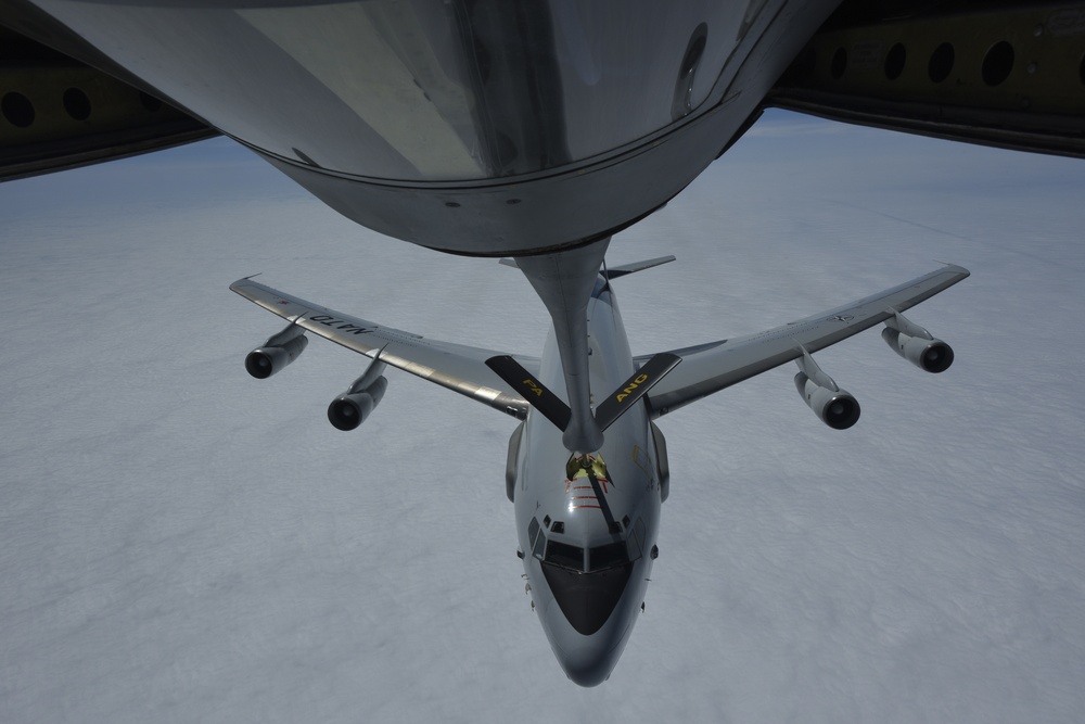 U.S. Air National Guard supports NATO E-3A Component