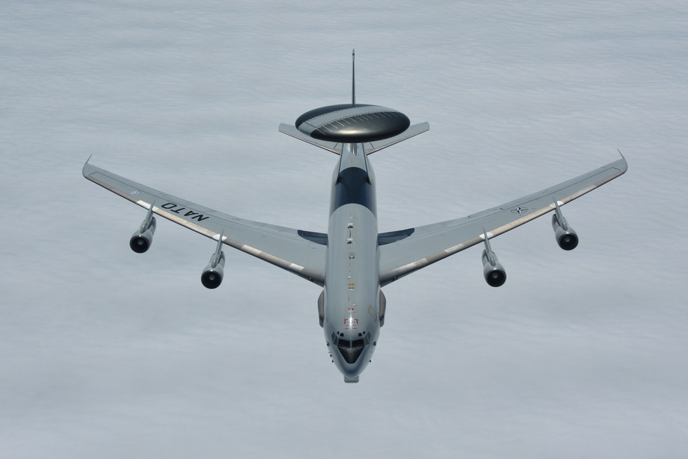 U.S. Air National Guard supports NATO E-3A Component