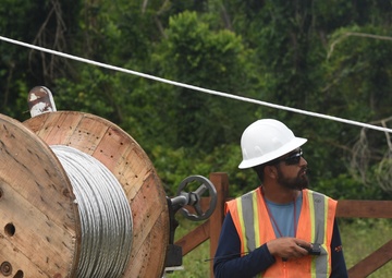 USACE and its contractors restore power to local school