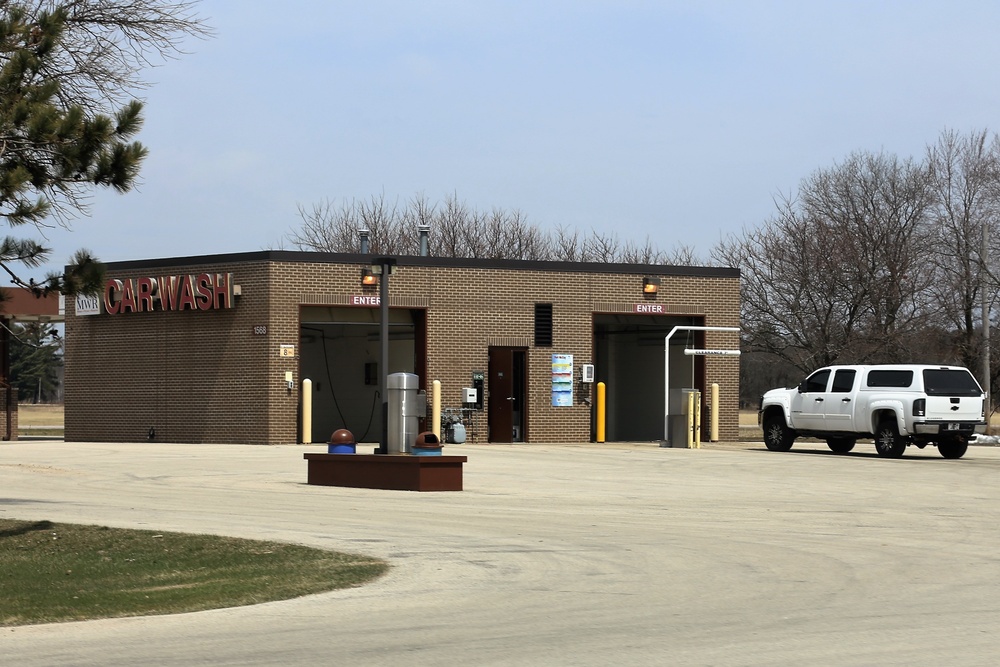 Fort McCoy’s car wash upgraded with new equipment