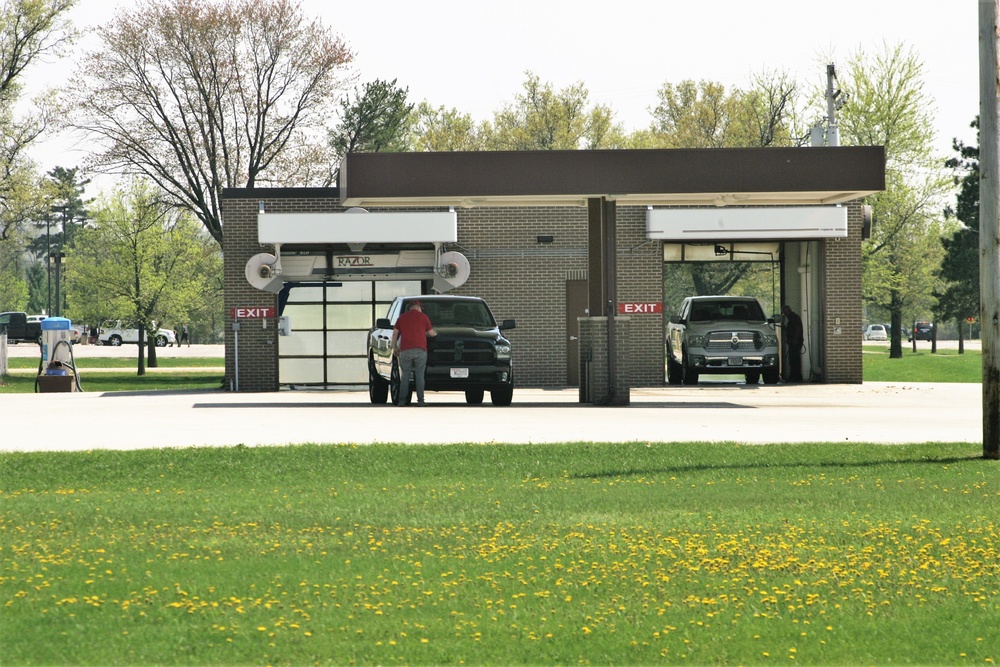 Fort McCoy’s car wash upgraded with new equipment