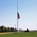 Flag set at half-staff at Fort McCoy for 2018 National Peace Officers Memorial Day