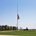 Flag set at half-staff at Fort McCoy for 2018 National Peace Officers Memorial Day