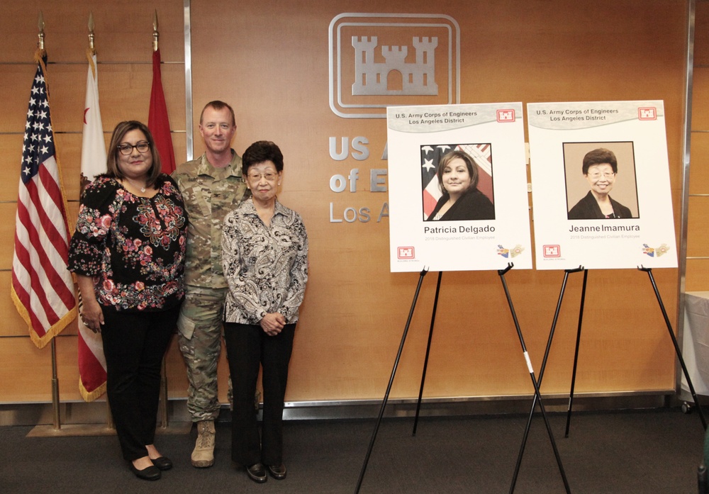 Los Angeles District inducts two distinguished employees