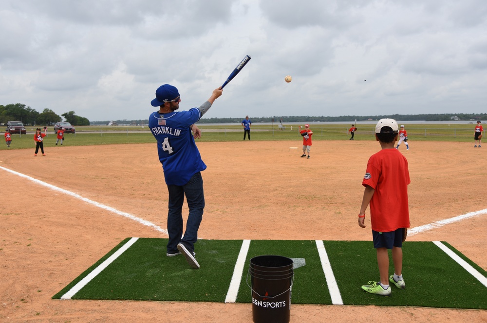 Biloxi Shuckers host youth baseball clinic