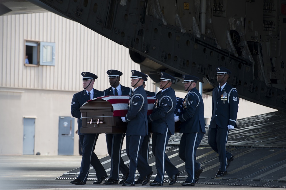 156th Airlift Wing welcomes home fallen Airmen