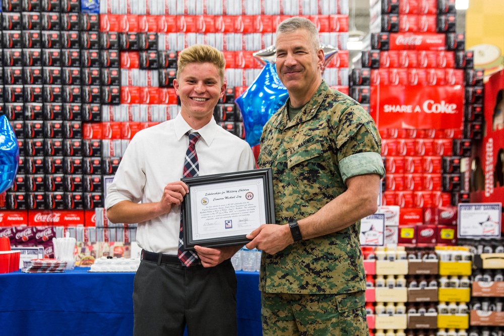 DeCa, Fisher House Foundation awards Yucca Valley High School Student