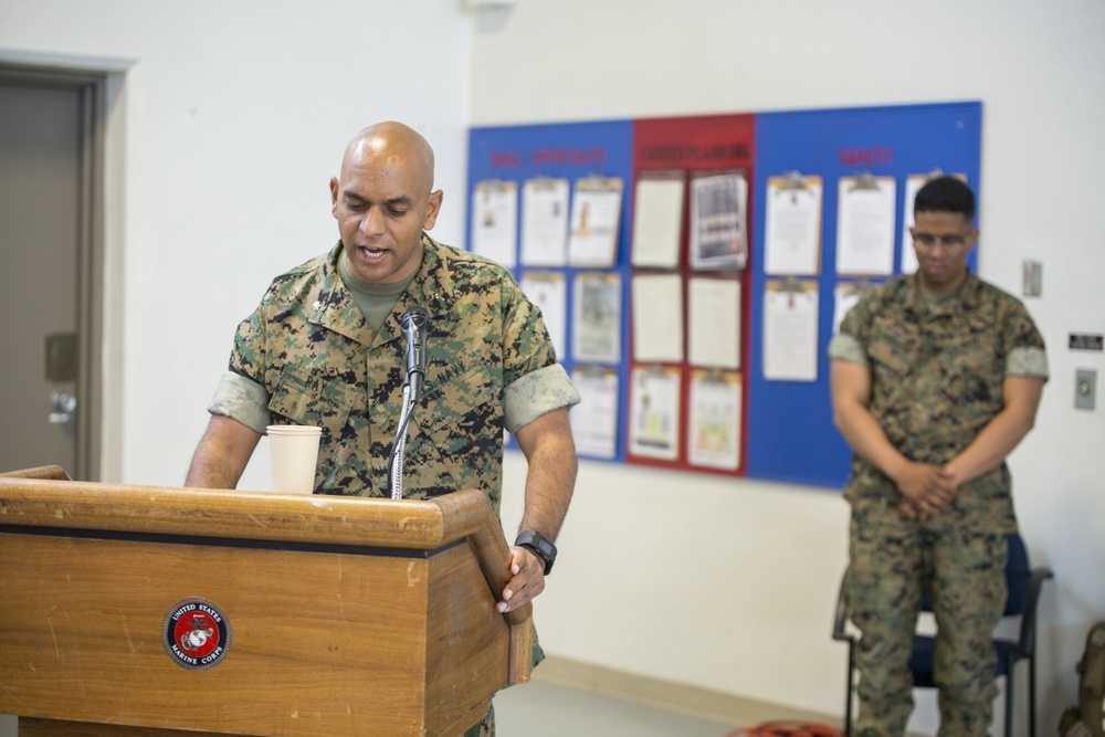 Sergeant Major Relief and Appointment Ceremony