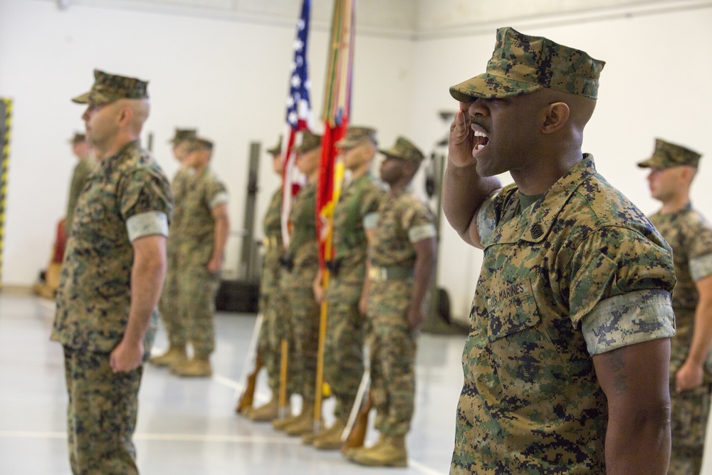 Sergeant Major Relief and Appointment Ceremony