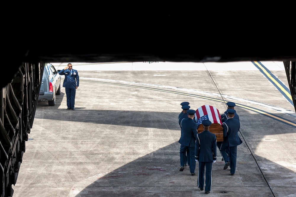 156th Airlift Wing welcomes home fallen Airmen