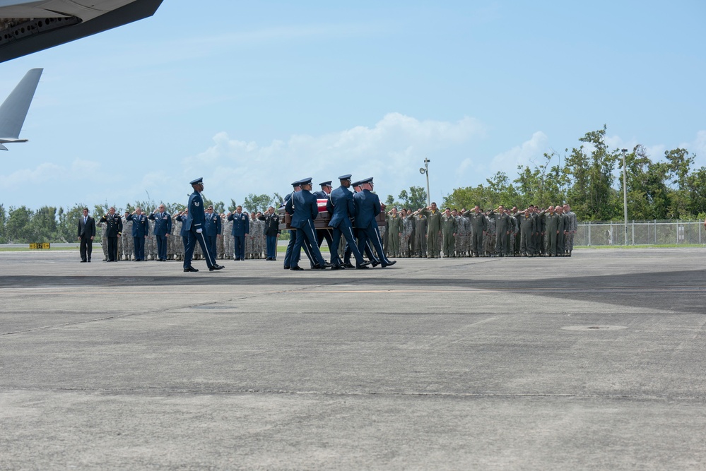 156th Airlift Wing welcomes home fallen Airmen