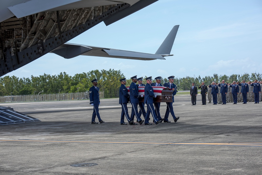 156th Airlift Wing welcomes home fallen Airmen