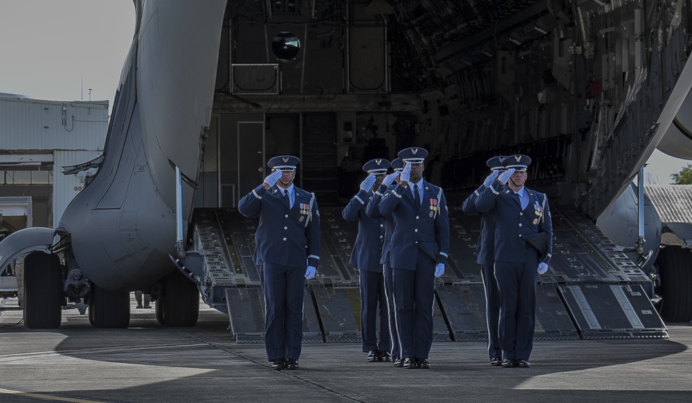 156th Airlift Wing welcomes home fallen Airmen