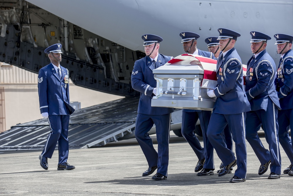 156th Airlift Wing welcomes home fallen Airmen