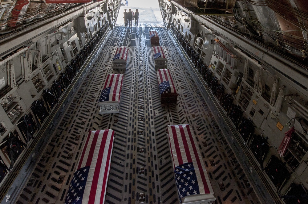 156th Airlift Wing welcomes home fallen Airmen