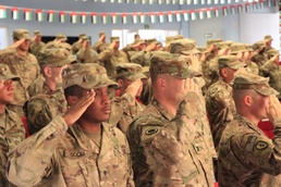 America’s Thunder takes command as ARCENT Force Field Artillery Headquarters