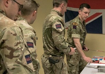 Kabul Security Force celebrates the Royal Wedding