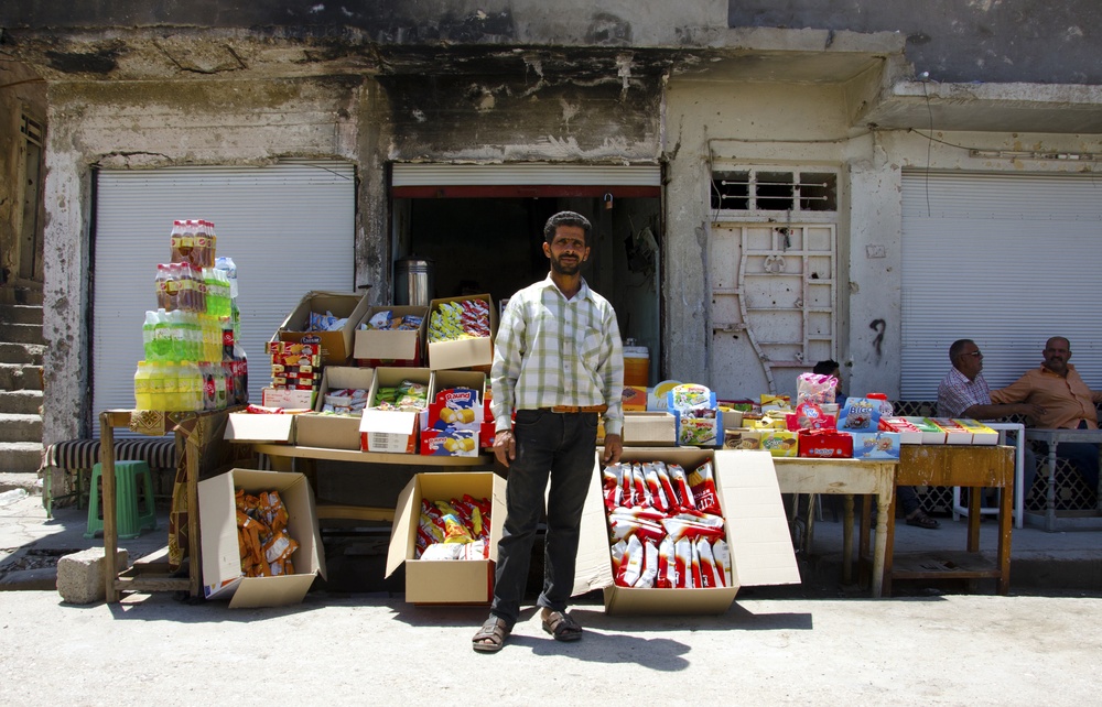 Mosul shop owner