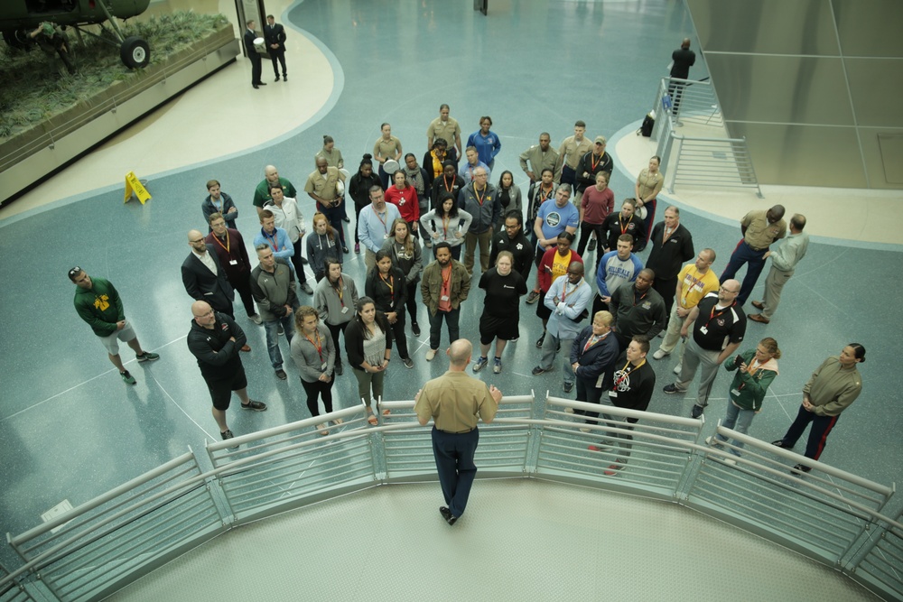 Coaches learn Marine leadership at workshop
