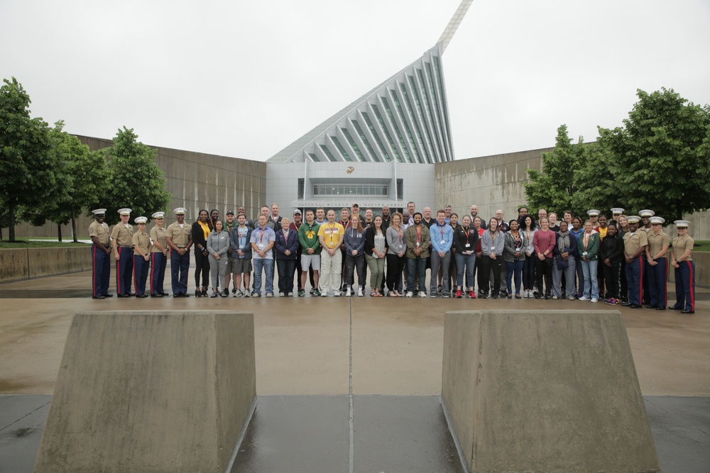Coaches learn Marine leadership at workshop