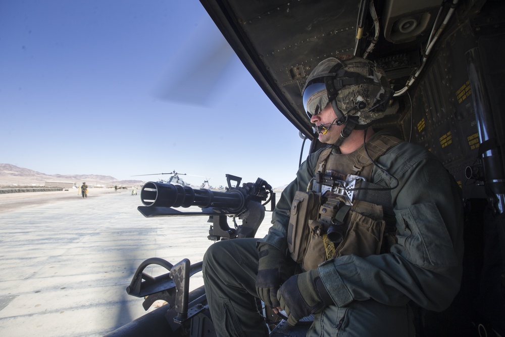 ITX 3-18: HMLA-367 Conducts A Live Fire Training