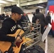 Airman Performs at Grand Central Station