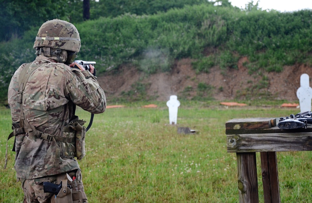 National Guard Soldiers complete day two of regional Best Warrior Competition