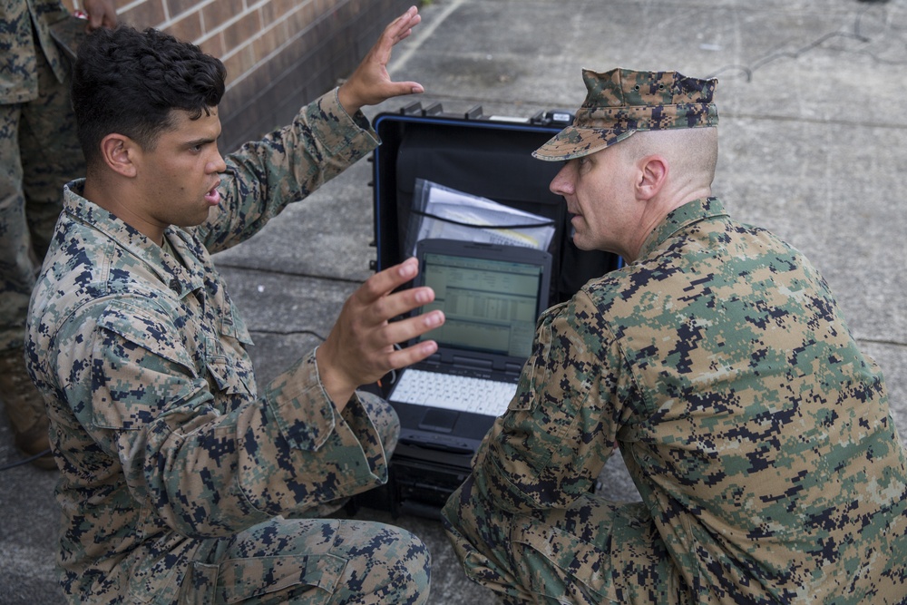 2nd Supply Battalion Demonstrates RFID Tracking Capabilities
