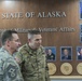 Command Sgt. Maj. Christopher Kepner visits Alaska
