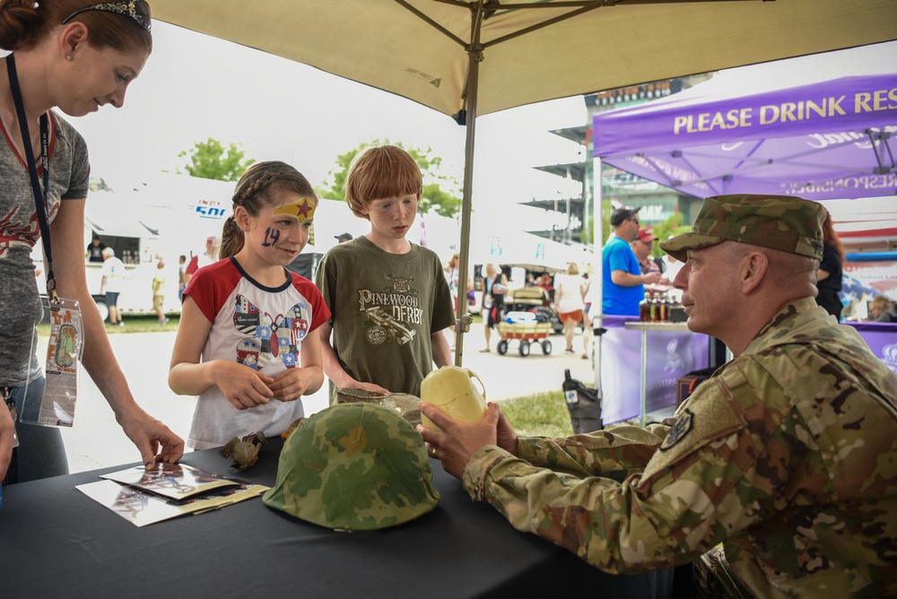 DPAA Shares Mission at Indy 500 Armed Forces Weekend