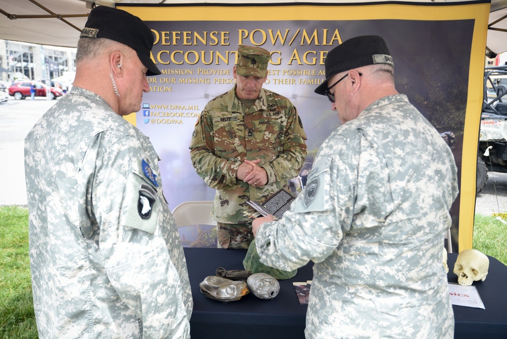 DPAA Shares Mission at Indy 500 Armed Forces Weekend