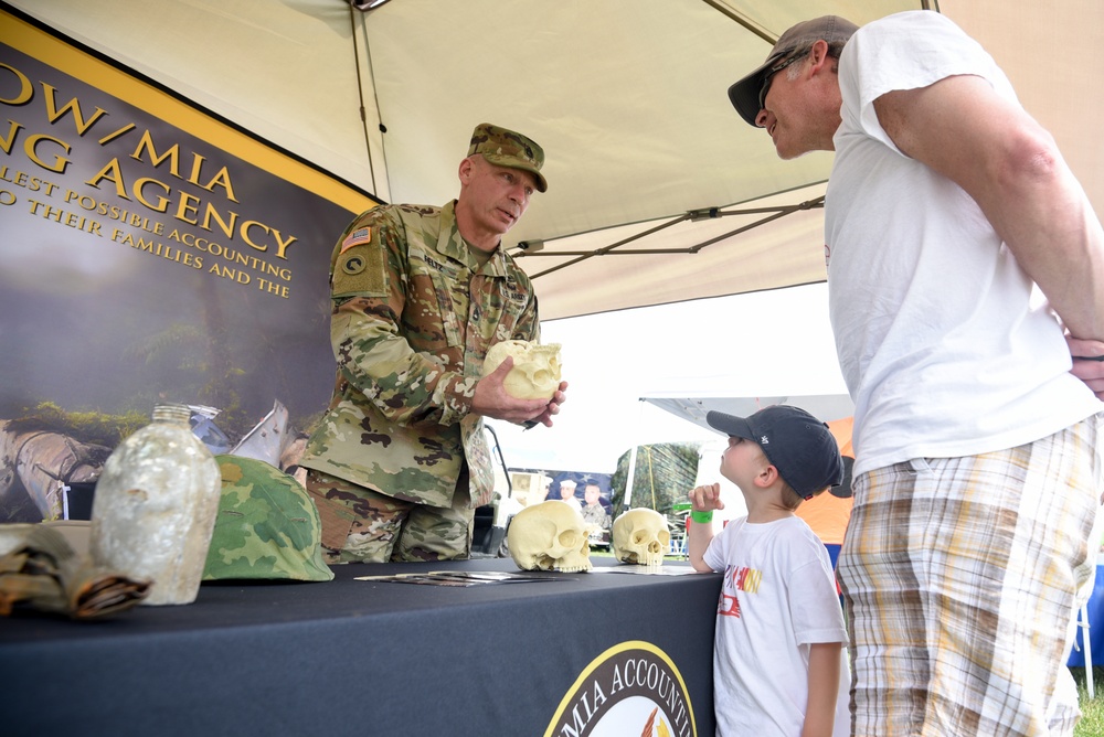 DPAA Shares Mission at Indy 500 Armed Forces Weekend