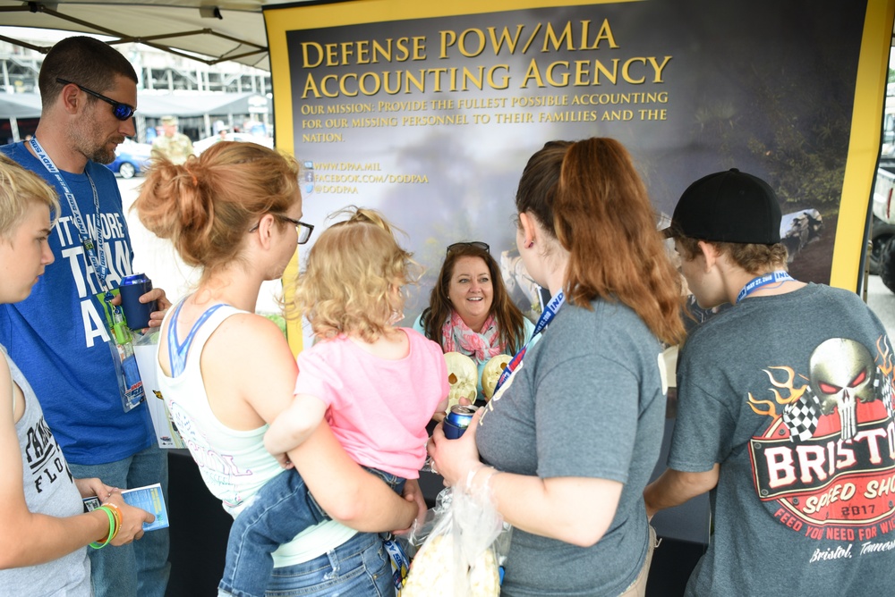 DPAA Shares Mission at Indy 500 Armed Forces Weekend