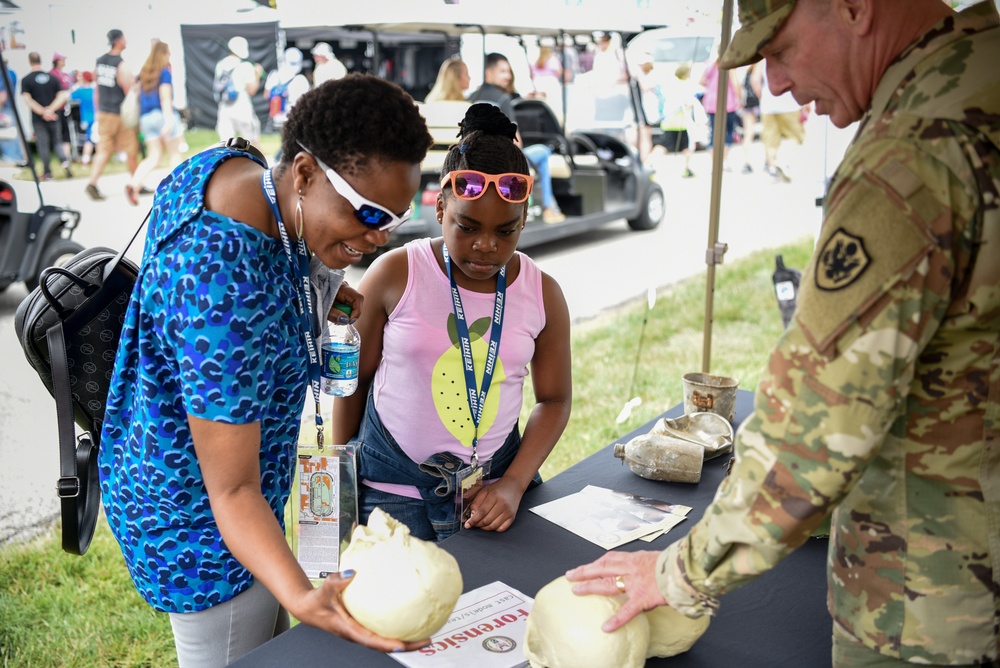 DPAA Shares Mission at Indy 500 Armed Forces Weekend