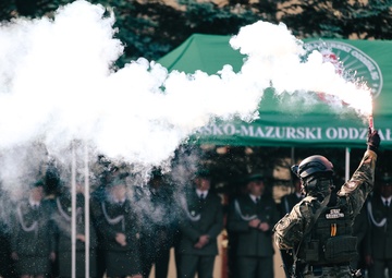 Battle Group Poland Celebrates Polish Boarder Guard Anniversary