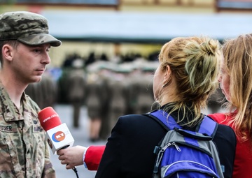 Battle Group Poland Celebrates Polish Boarder Guard Anniversary