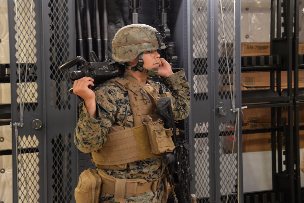 FASTPAC Marines conduct React Drills aboard USNS Millinocket