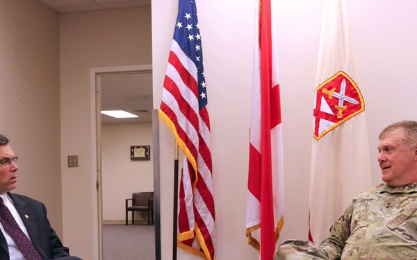 Leaning forward: 167th TSC and DLA conduct key leader engagement