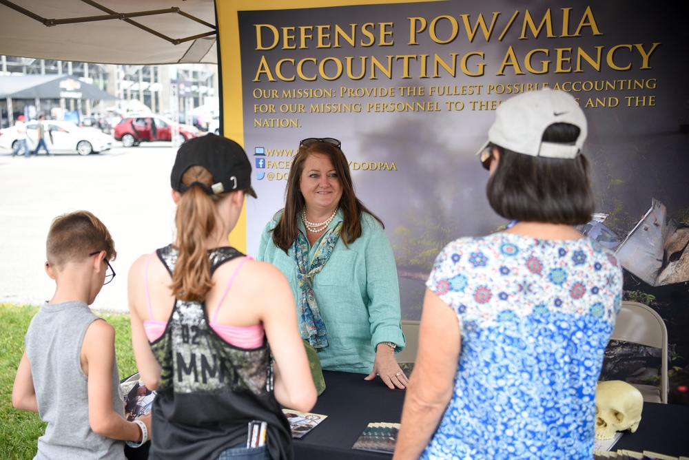 DPAA Shares Mission at Indy 500 Armed Forces Weekend