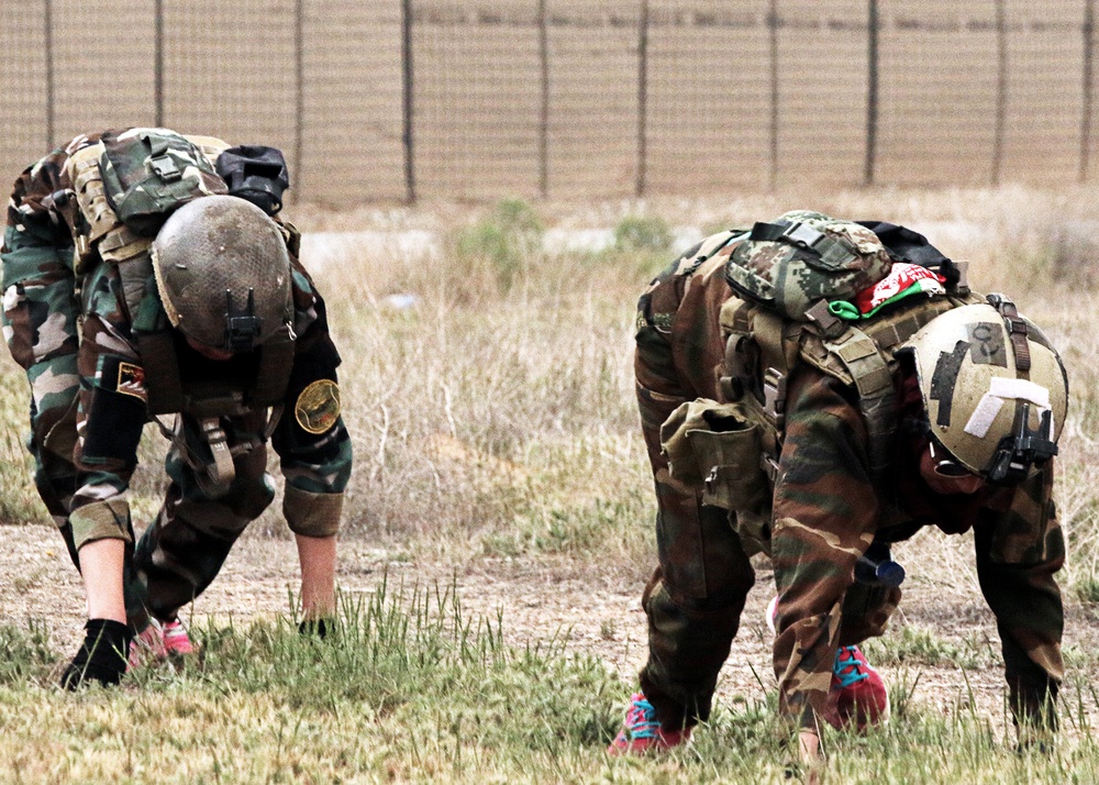 Ktah Khas Afghan Female Tactical Platoon members perform - PICRYL - Public  Domain Media Search Engine Public Domain Search