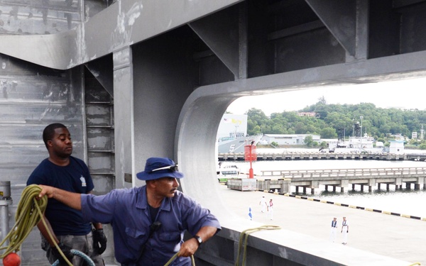 USNS Millinocket (T-EPF 3) arrives in Malaysia