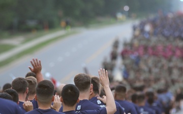 82nd Airborne Division start All American Week with run