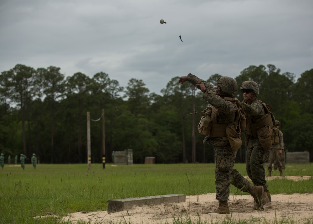 2nd AABN conducts hand grenade range