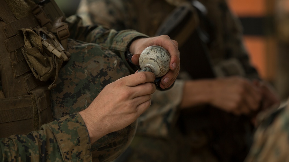 2nd AABN conducts hand grenade range