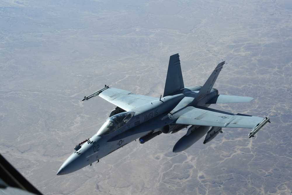 Dvids Images Th Ears Refuels U S Marine Corps F A Hornets Image Of