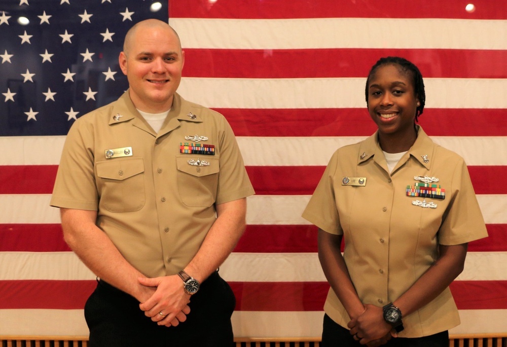 IWTC Virginia Beach Sailors Recognized as Top Intelligence Professionals